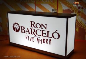 Barra Luminosa Estructuras Alquiler